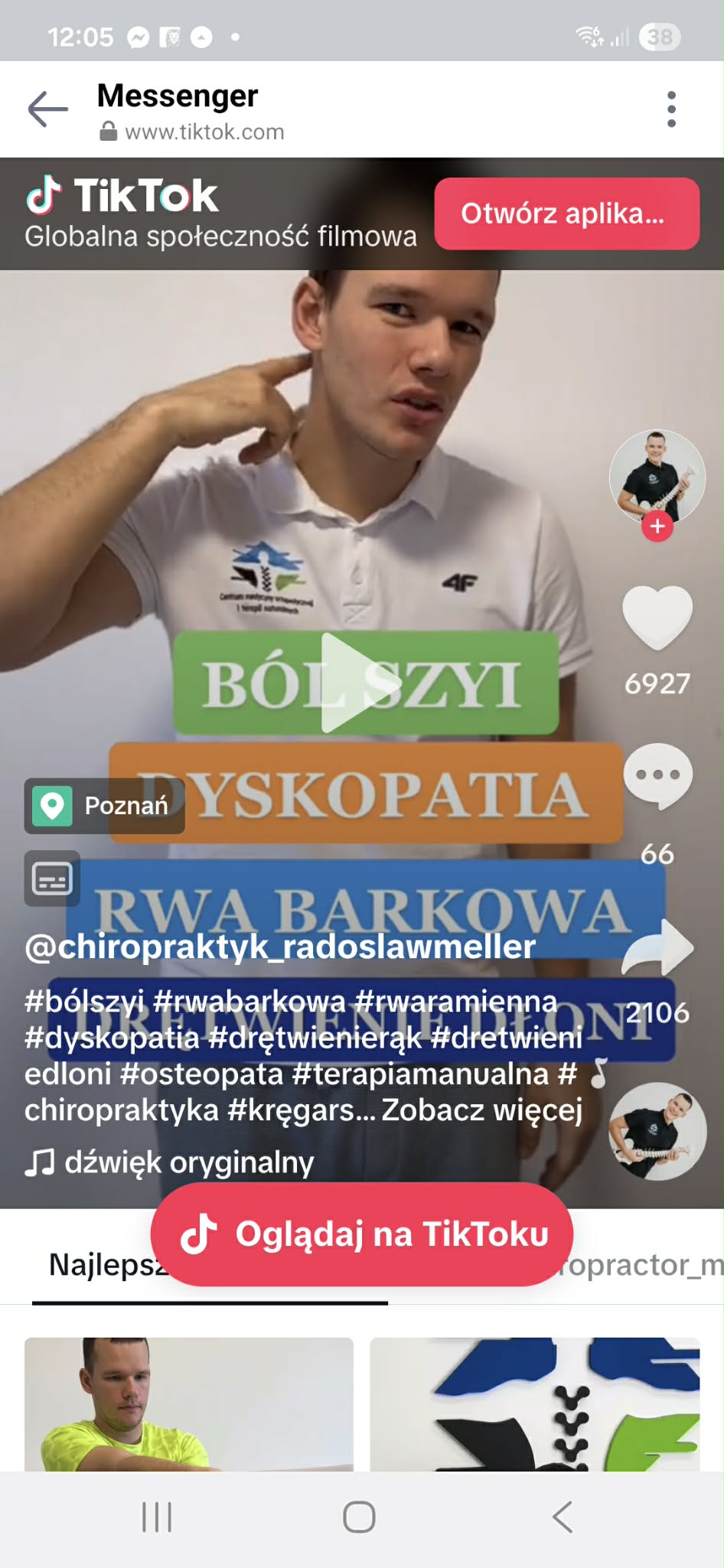 Przykładowy post z dużymi zasięgami 2