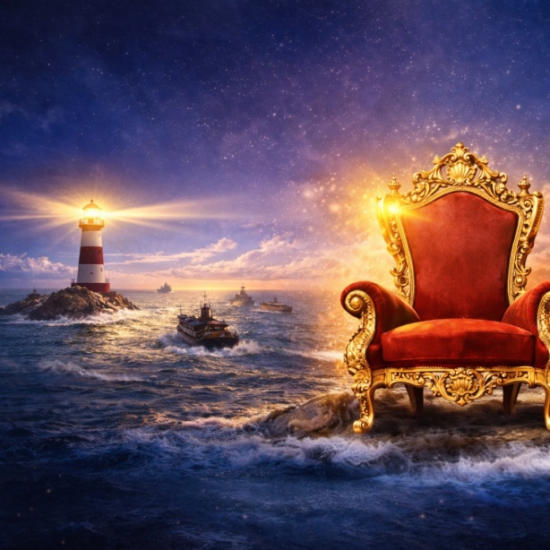 Złoty tron i latarnia na morzu – metafora marki osobistej